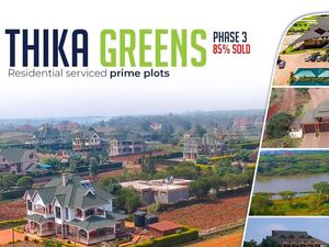 Prime residential plots in Thika greens 100*100 .