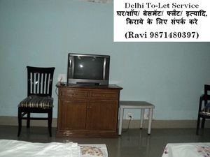 2bhk flat for rent in chattarpur please call me 