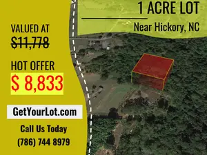  A perfect 1 acre lot for your mobile home or more!