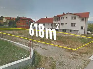 Plot with a great view of the sunset on Ohrid Lake