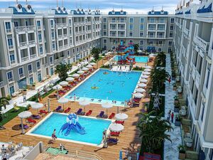 Hurghada Hub Resort One bedroom/52m2+garden/ fully finished 