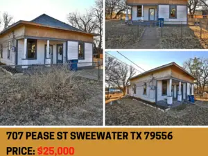 Looking to sell my house in Sweetwater TX