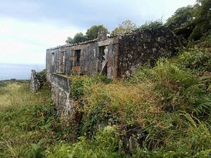 Azores Island Rock House Ruin for Renovation Project