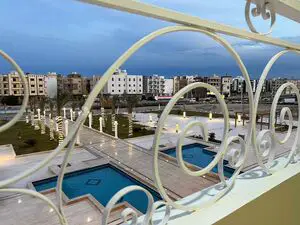  Apartment Two bedroom 100m Pool view, Hurghada Hub Resort
