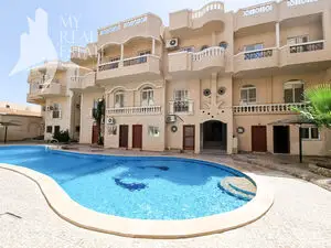 Pool view 1 bedroom apartment in Magawish Paradise