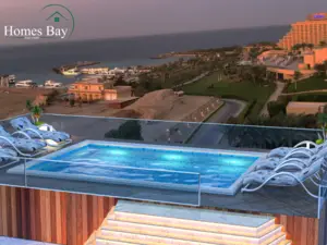 Permanently unobstructed panoramic sea view in Hurghada!