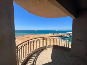  Apartment two bedrooms 87m seaview, private beach. Hurghada