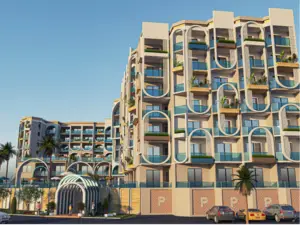 Apartment one bedroom 62 Sqm sea view Stone Heights Hurghada