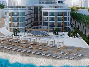 With Private Beach and Sea View Studio For Sale 43,207 EURO!