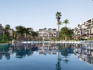  Apartment one bedroom 80Sqm pool view, One7 Resort Hurghada