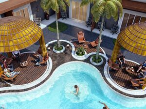 One Bedroom Apartment 50m Pool View