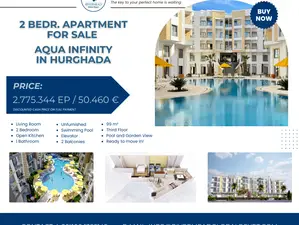 2 Bedr. Apartment for Sale - Aqua Infinity Resort - HURGHADA