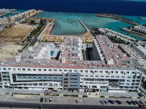  Studio 60 Sqm Ready to move with private beach. Hurghada