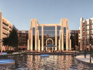 Atlantis Resort Hurghada 1 bedroom with pool view