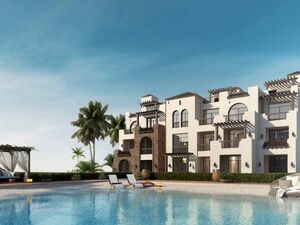 apartment 88sqm side sea view in cala sahl hasheesh