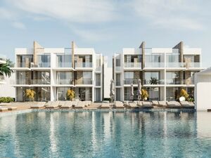  79 sqm One Bedroom Apartment with Garden and Pool View