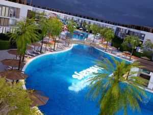 1 BDR APARTEMENT WITH ROOFTOP -HURGHADA-HOLIDAYS PARK RESORT