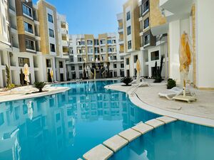 1bedroom apartment 67sqm street view in hurghada red sea