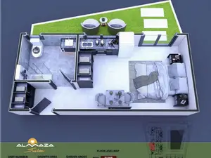 Almaza Suites pool level Spacious apartments