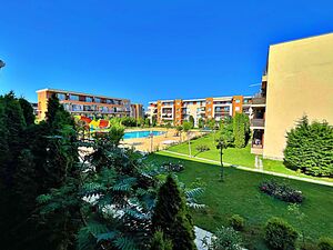 Studio with Pool View | Orchid Fort Club, Sunny Beach