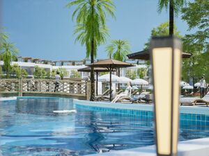 1 BDR APARTEMENT WITH ROOFTOP -HURGHADA-HOLIDAYS PARK RESORT