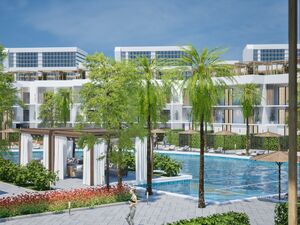1 BDR APARTEMENT WITH ROOFTOP -HURGHADA-HOLIDAYS PARK RESORT
