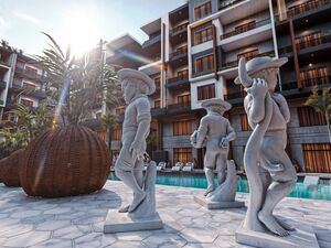 71m² One Bedroom Apartment with Road & Hill View Iconic Hurg