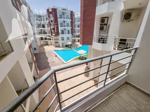 Pool view studio for sale in Aqua Palms Resort