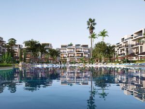 Apartment 80 sqm with a prime view of Village Road Hurghada