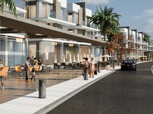 Studio of 51 sqm + 9 sqm garden with a pool view 