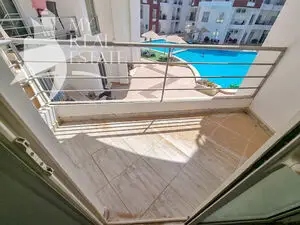Pool view 1 bedroom apartment for sale in Aqua Palms Resort