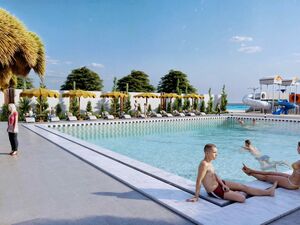  1BEDROOM APARTMENT -PANORAMA SEA VIEW -PREMIER BEACH FRONT 