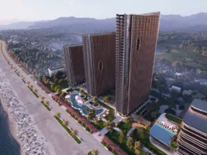 Seaview 1 Bedroom Apartment for Sale in Kobuleti, Georgial