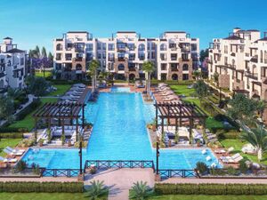 studio apartment 56sqm sea view for sale, in sahl hasheesh