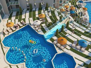 1bedroom apartment 69sqm pool view for sale,in hurghada