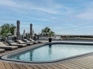 studio apartment 40sqm pool&sea view for sale, in hurghada