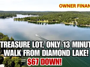 Buy 0.33 Acre Lot Between 2 Lakes For Just $67/Down