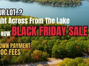 BIG SALE 0.31-acre Lot Right opposite to Lake for $0/down