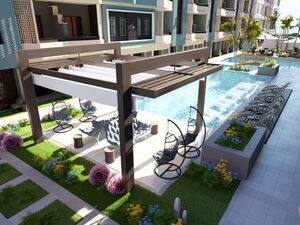 1BR Apartment 70Sqm Pool view by installment