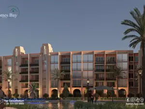 Modern Studio with Pool View in Atlantis – Hurghada