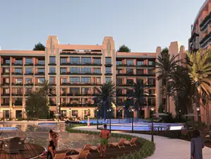 studio apartment 45sqm pool view for sale in atlanits resort