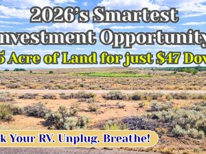 Smart Investment of 2026! Buy 0.25 Acre For Just $47/down