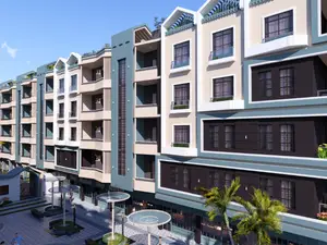 studio apartment 45sqm pool view for sale, in hurghada