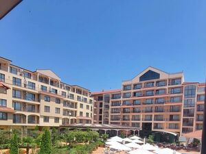 Furnished studio with balcony in Diamant Residence