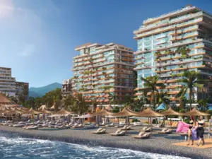Beachfront 1-Bedroom Apartment for Sale in Kvariati, Georgia