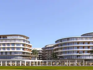 studio apartment 47sqm pool view for sale, in hurghada