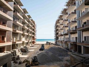 Studio with Sea & pool view - 4th floor- Oro Beach resort