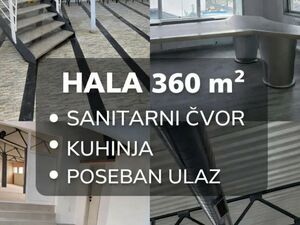 Commercial space for rent 360m2 and 160m2