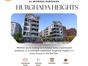 ✨ Live in the heart of Hurghada at Hurghada Heights 🌴