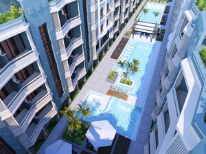 Studio 35Sqm directly on the pool